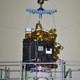 A satellite undergoing vibration test at ISAC, Bengaluru